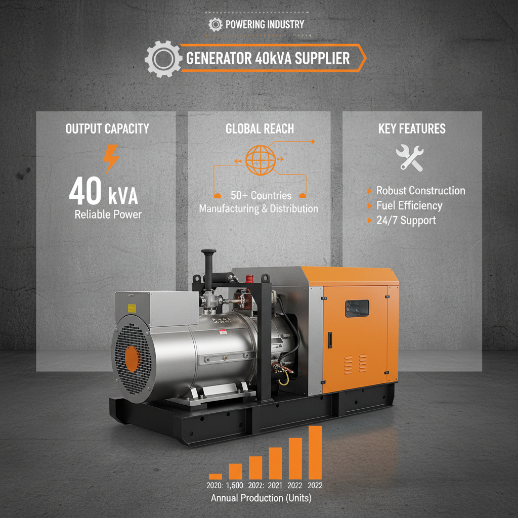 generator 40kva Supplier