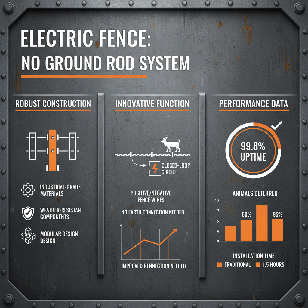 Effective Electric Fence No Ground Rod Systems for Livestock and Animal Control