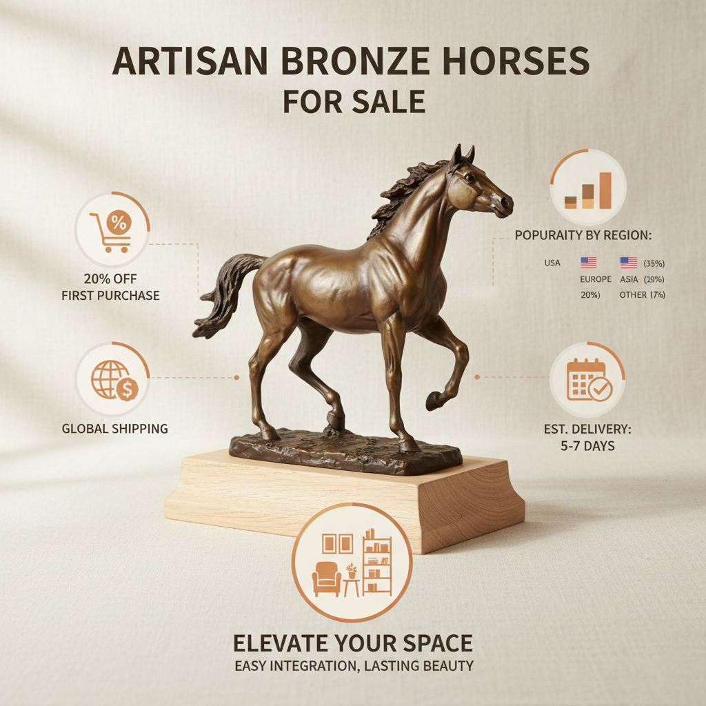 Discover the Beauty and Value of a Bronze Horse Statue for Sale
