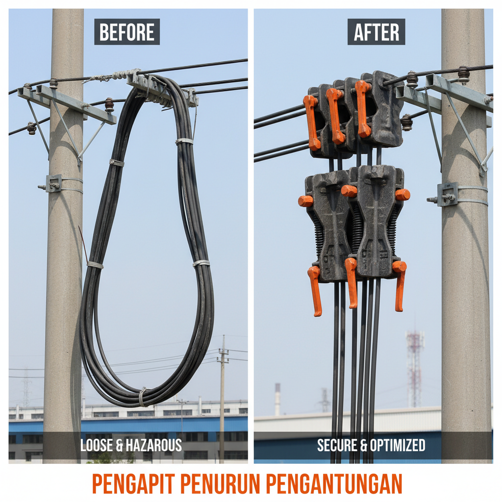 Understanding Pengapit Penurun Penggantungan for Reliable Power Line Systems