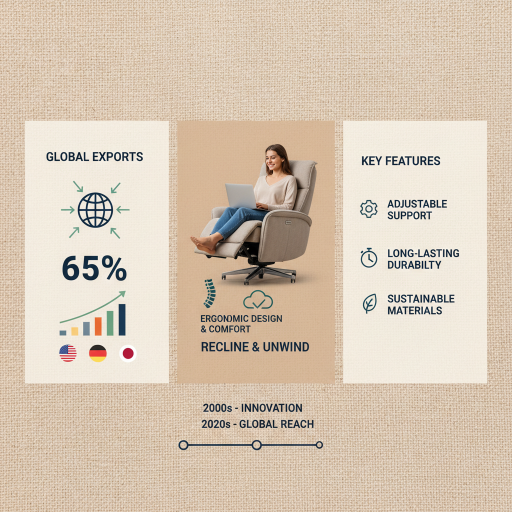 Premium Ergonomic Office Recliner Chair Exporter For Global Businesses