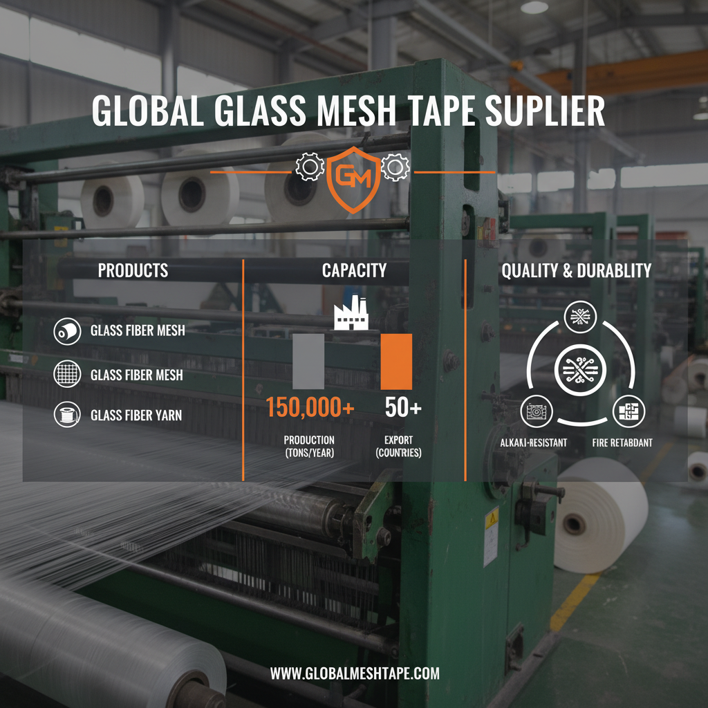 Find a Reliable Glass Mesh Tape Supplier for Superior Construction Results
