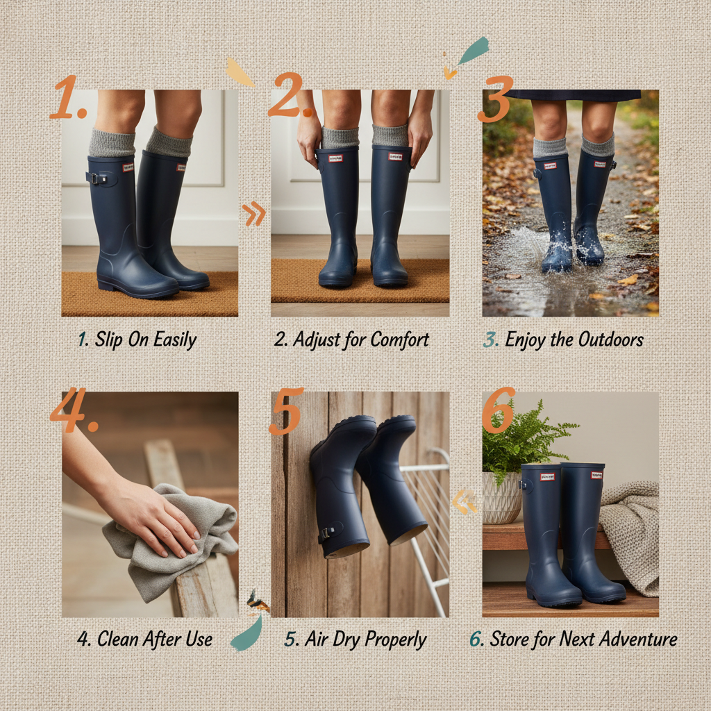 Choosing the Perfect Pair of Navy Blue Wellies for Outdoor Adventures
