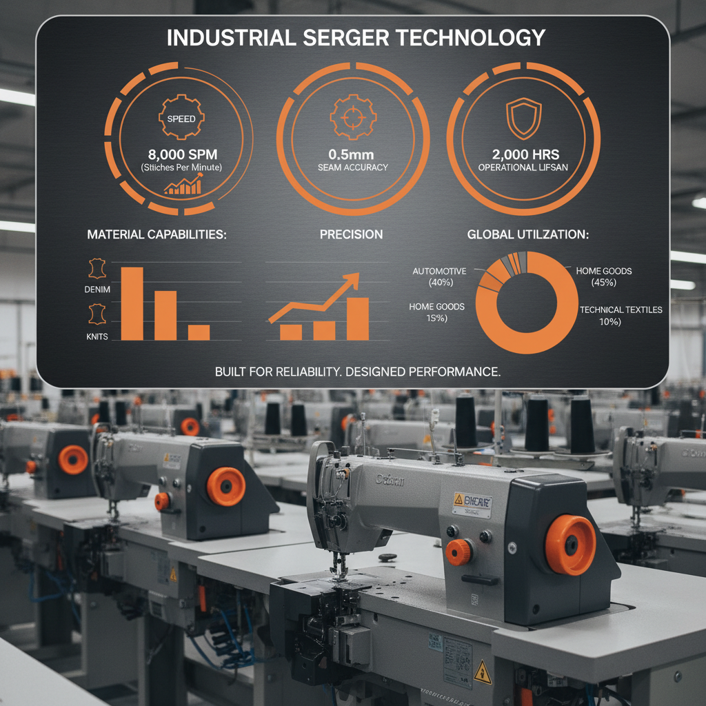 Comprehensive Guide to Industrial Serger Machines and Their Applications