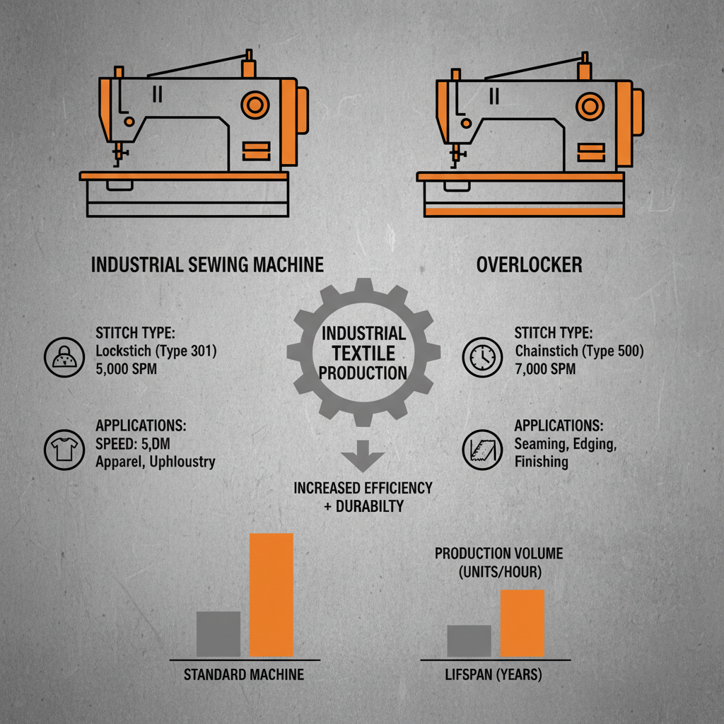 Optimizing Garment Production with Industrial Sewing Machine and Overlocker Solutions