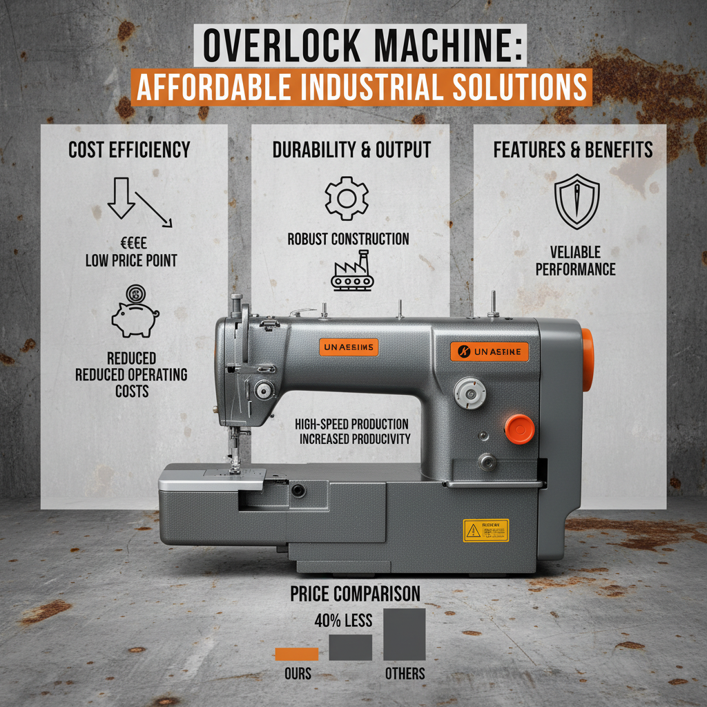 Find the Best Overlock Machine Low Price for Your Sewing Needs