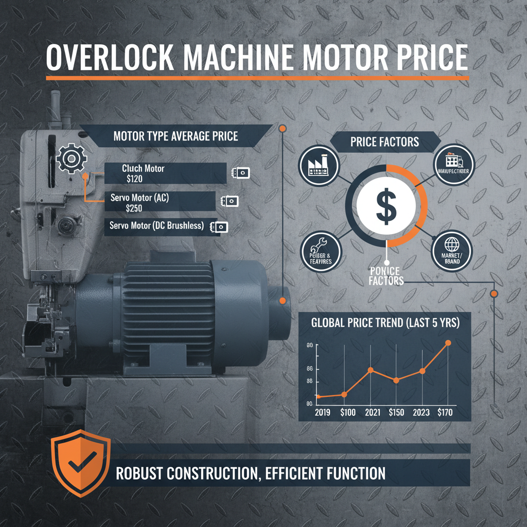 Comprehensive Guide to Overlock Machine Motor Price and Selection