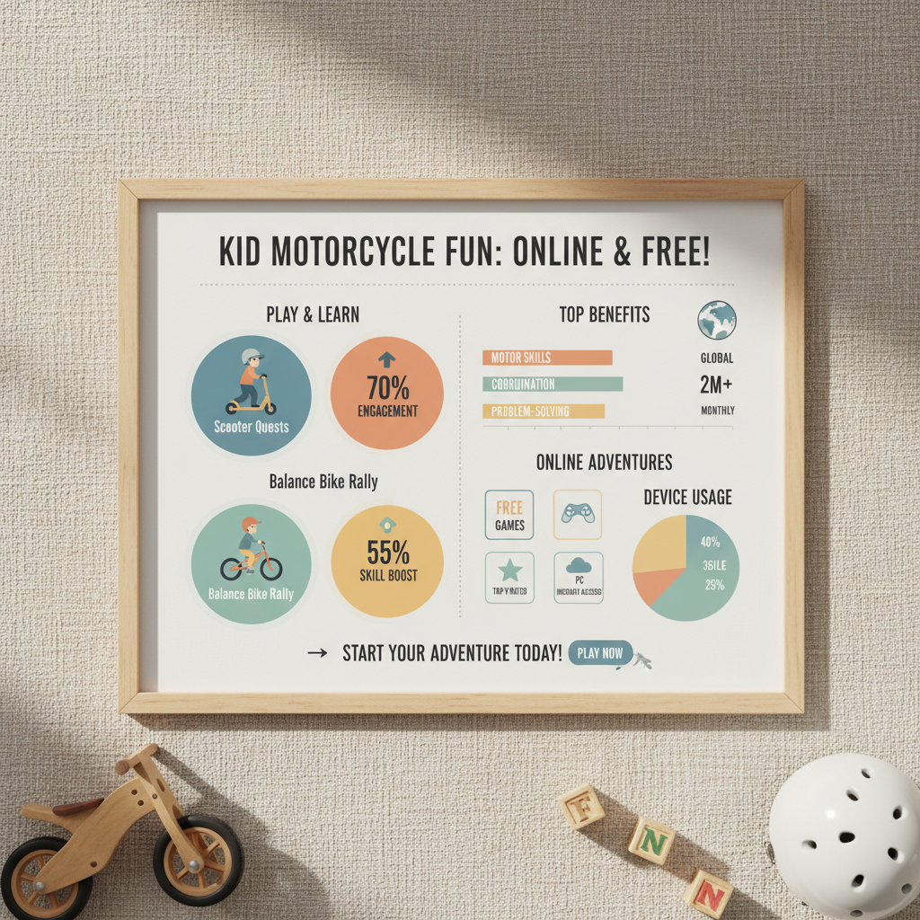 Discover Exciting Kid Motorcycle Games Online Free for Hours of Fun
