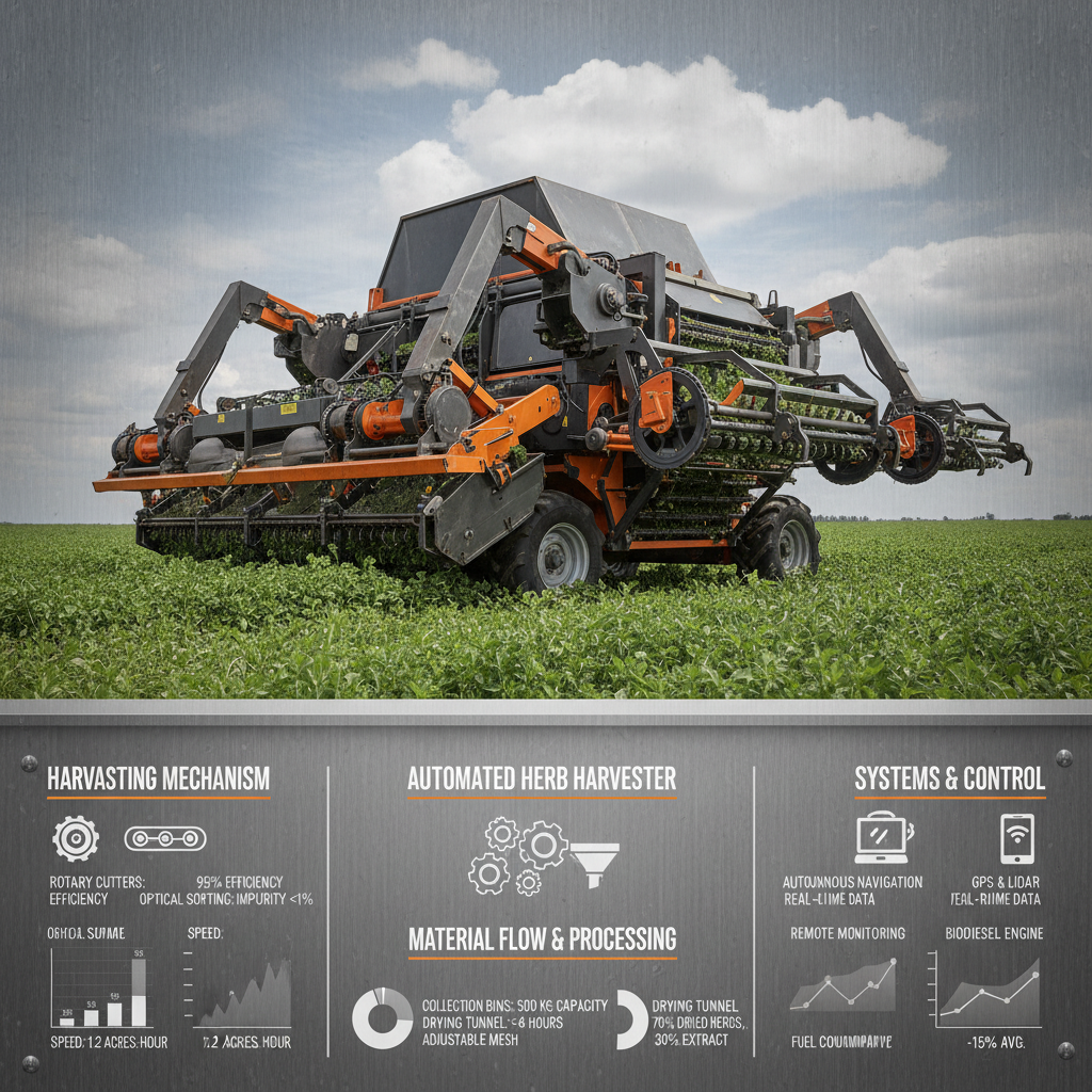 Revolutionizing Herb Farming with Advanced Herb Harvester Technology