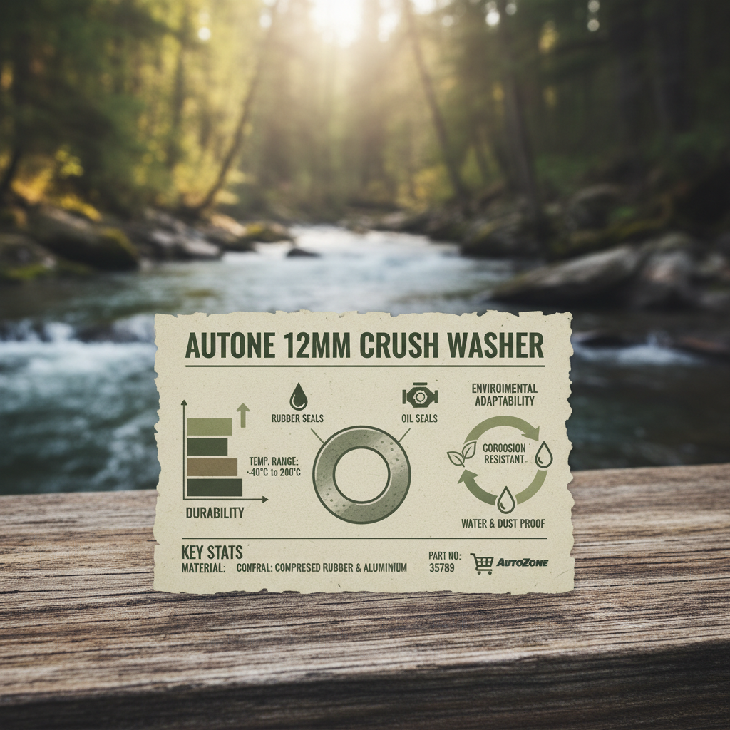 Comprehensive Guide to 12mm Crush Washer Autozone Options and Quality Alternatives