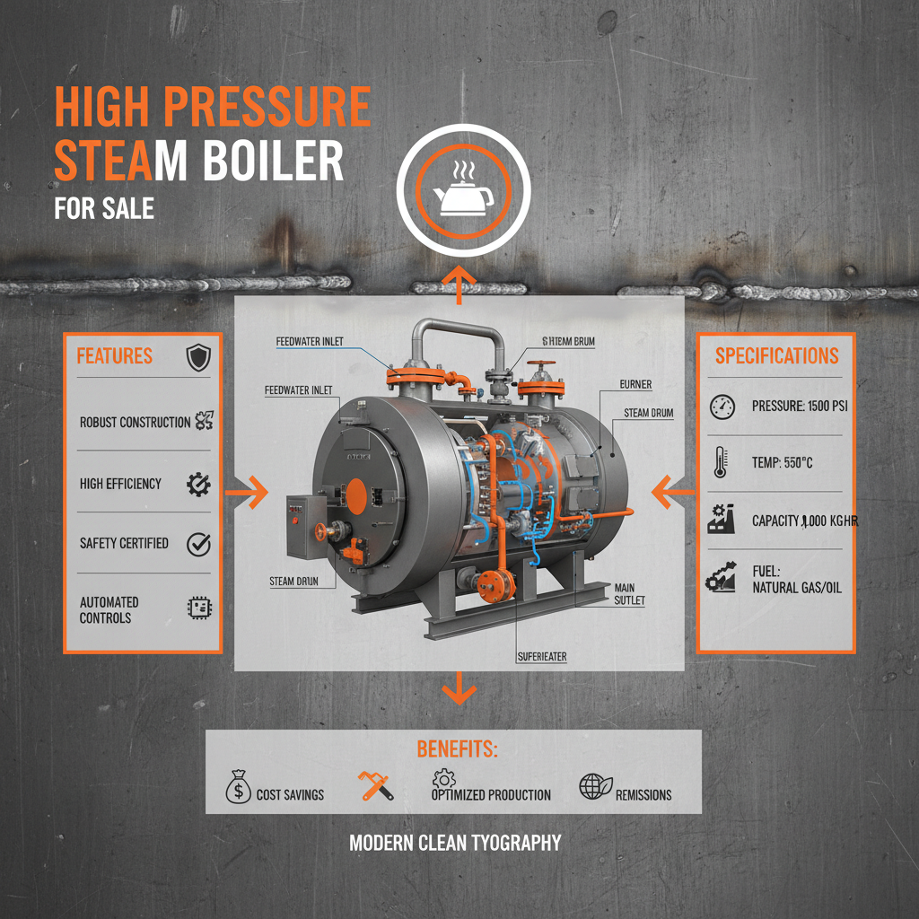 Find High Pressure Steam Boiler for Sale and Optimize Your Industrial Processes