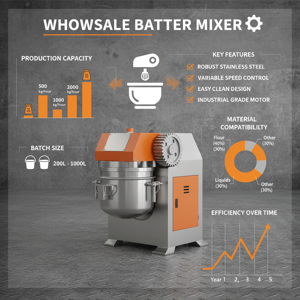 Find the Best Wholesale Batter Mixer Solutions for Your Bakery or Food Business