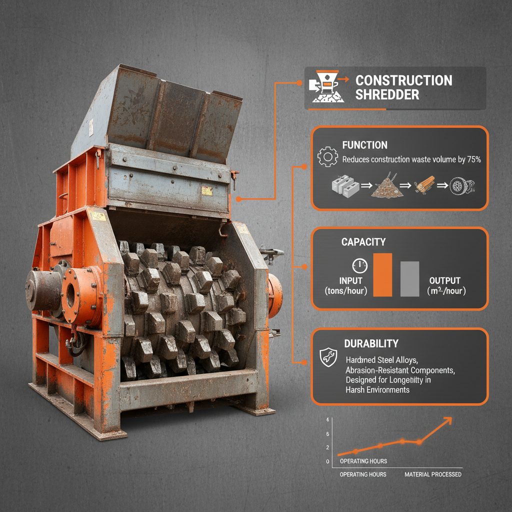 Comprehensive Guide to Construction Shredders for Efficient Waste Management