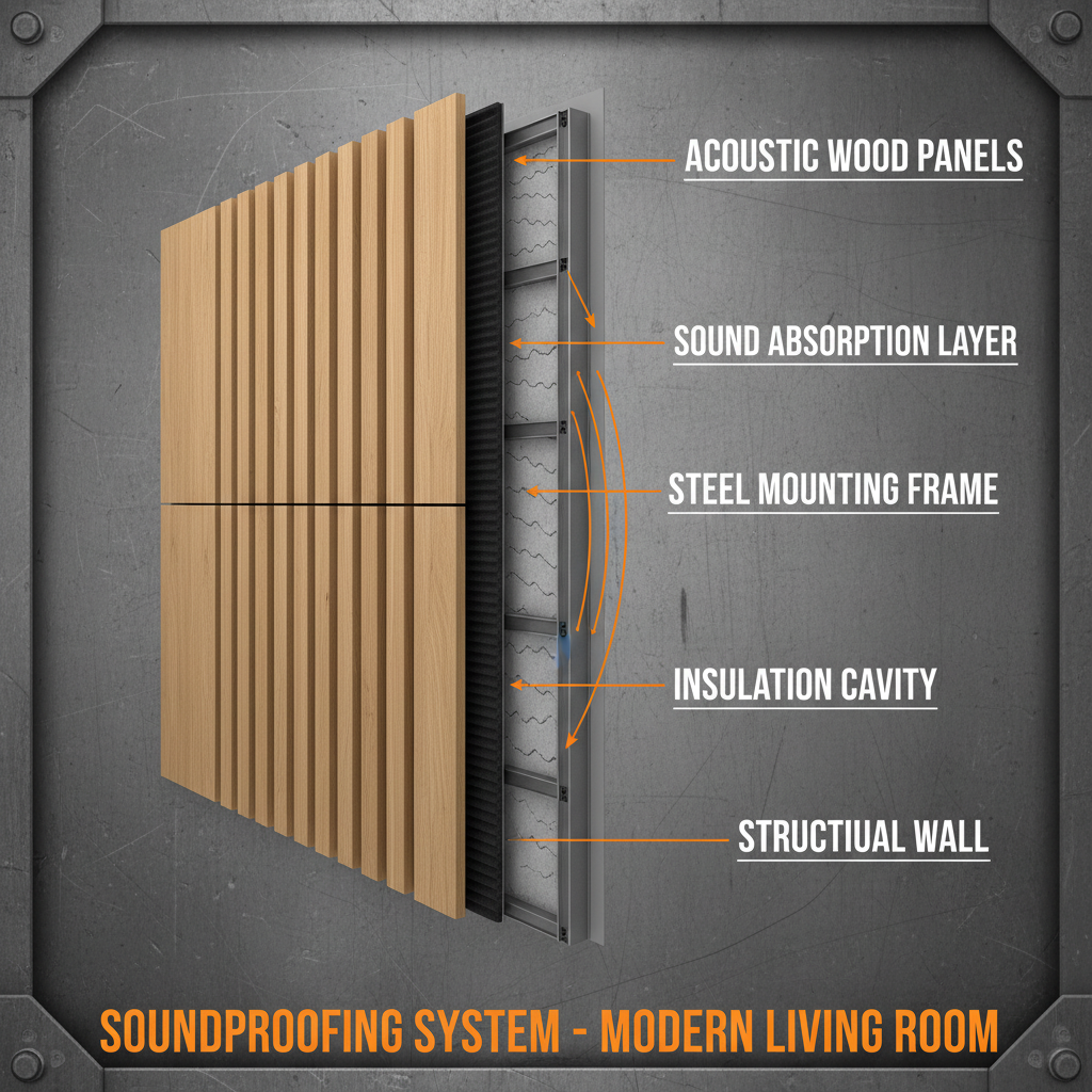 Transform Your Living Room with Stunning Modern Wood Wall Panels