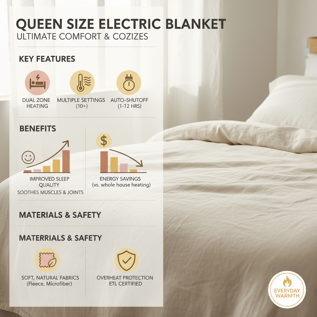 Find the Perfect Queen Size Electric Blanket for Cozy Winter Nights