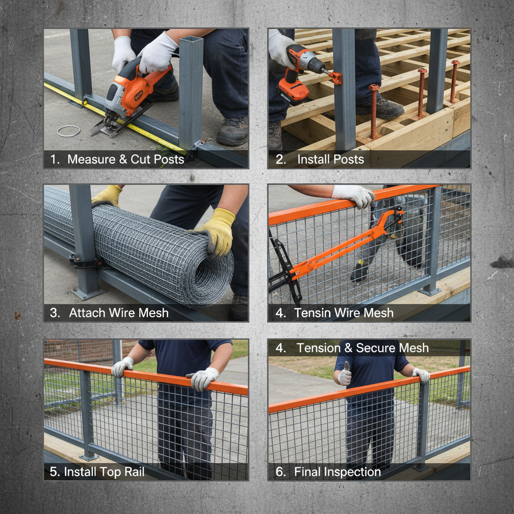 Enhance Your Property with a Durable Welded Wire Fence Deck Railing System