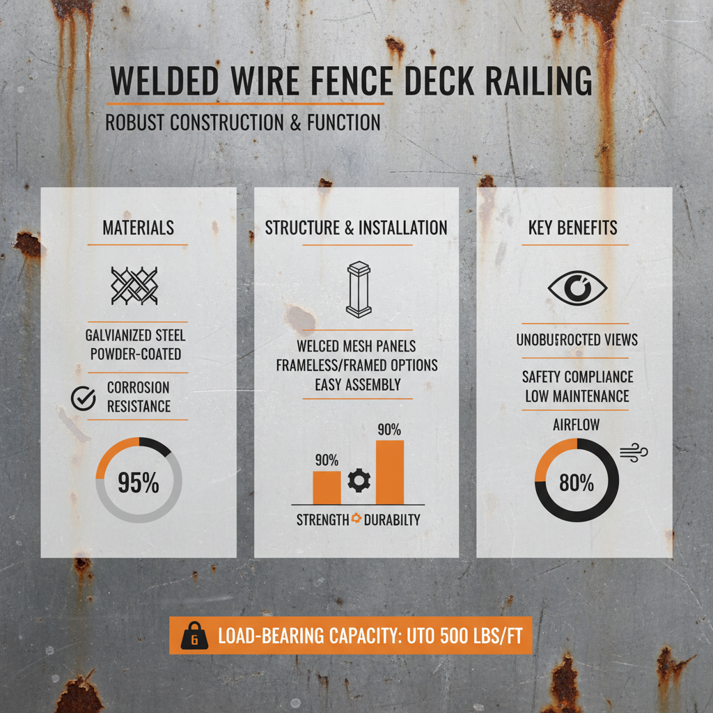 Enhance Your Property with a Durable Welded Wire Fence Deck Railing System