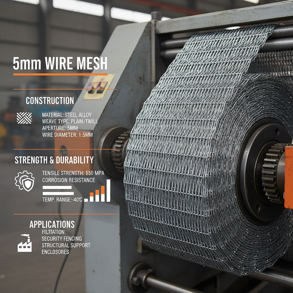 Comprehensive Guide to 5mm Wire Mesh Applications and Material Selection