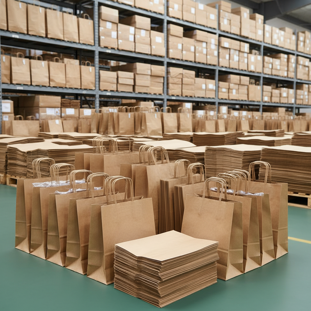 Discover Premium Kraft Shopping Bags Wholesale for Sustainable Branding