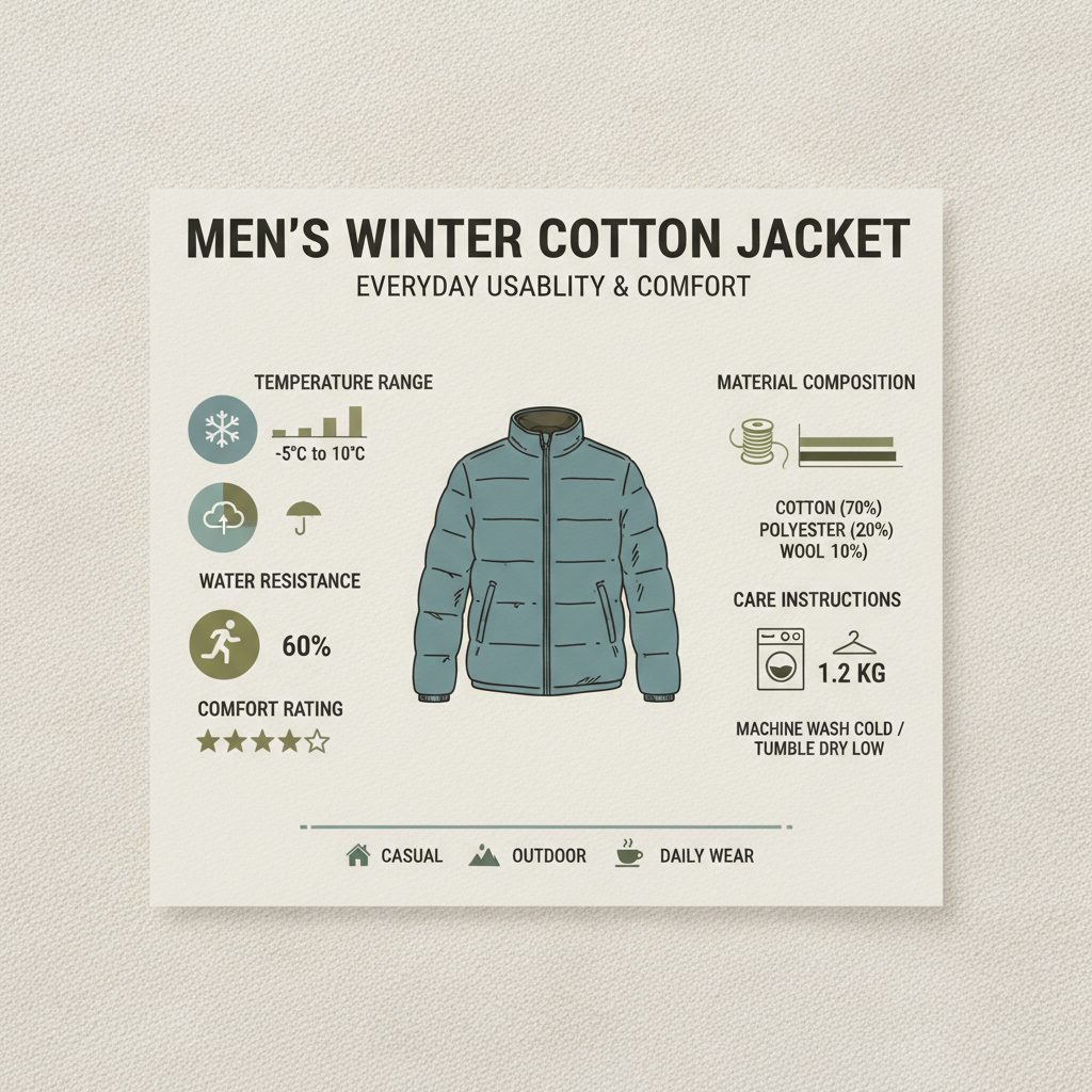 Comprehensive Guide to Choosing the Perfect Men's Winter Cotton Jacket