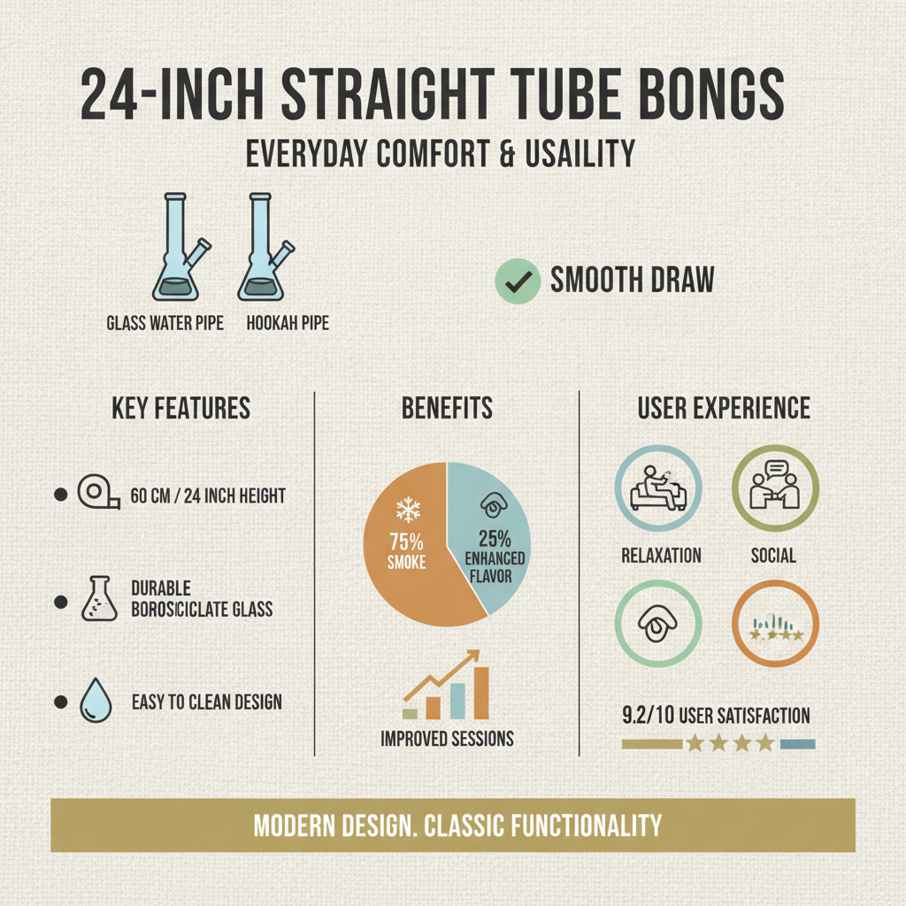 The Ultimate Guide to the 24 Inch Straight Tube Bong Experience