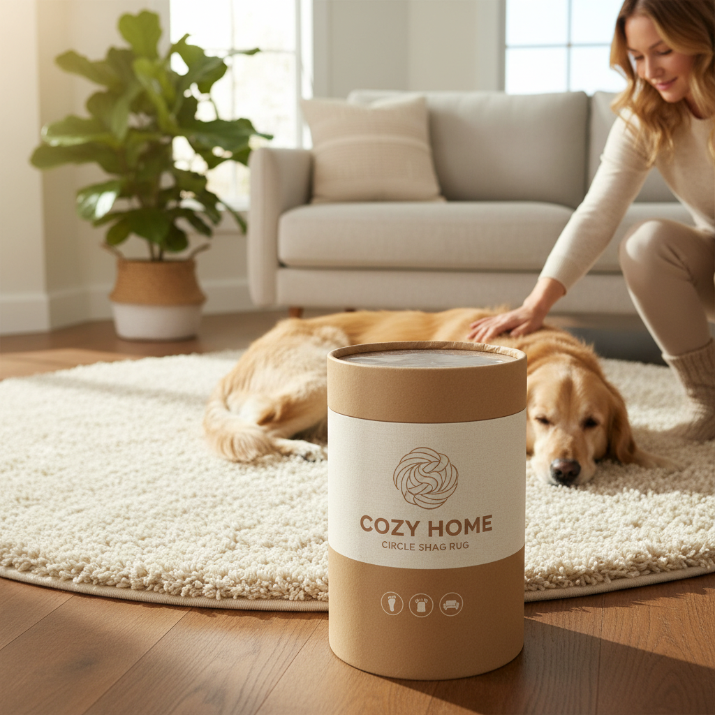 Find the Perfect Circle Shag Rug to Enhance Your Home Decor