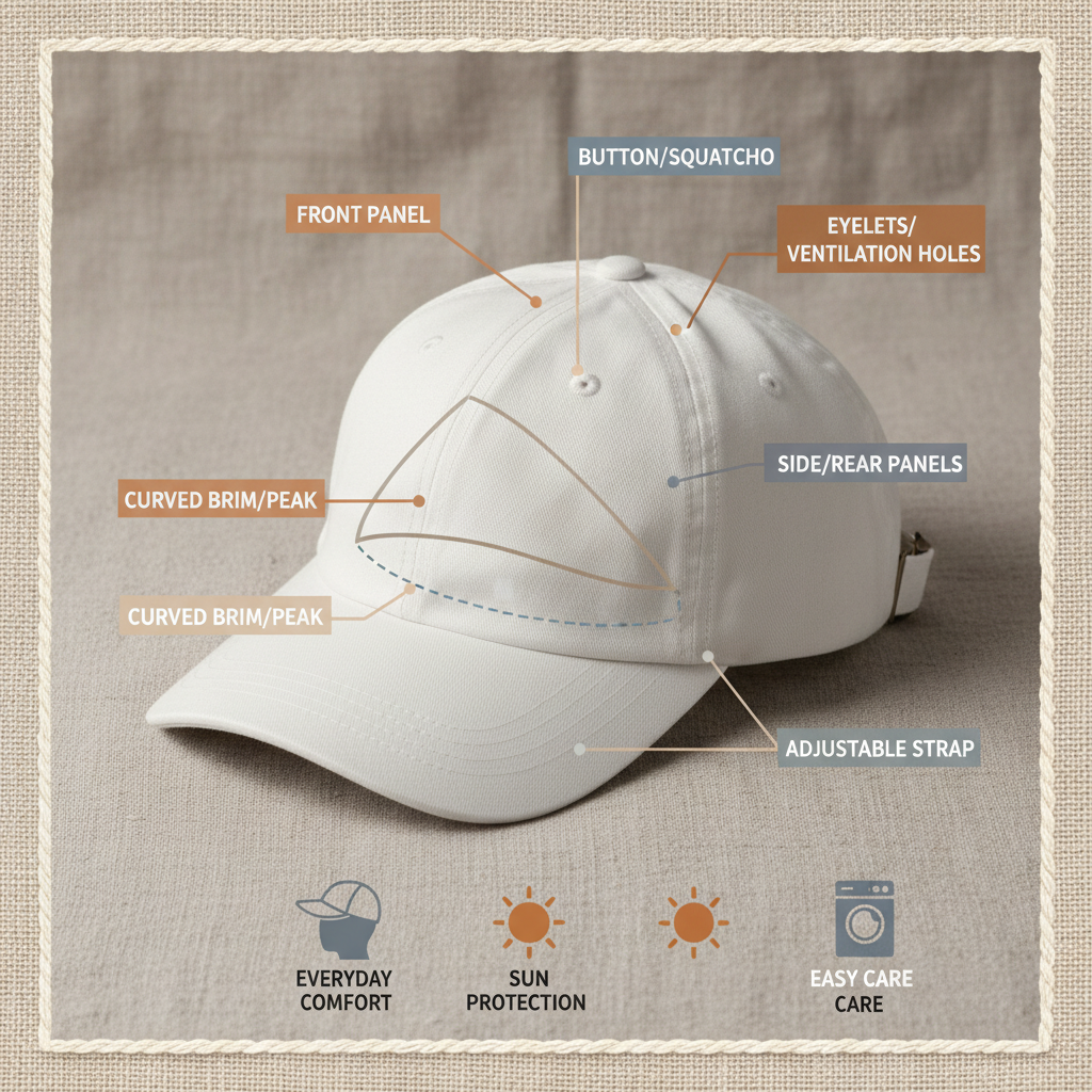 The Versatile Appeal of the White Baseball Cap A Complete Guide