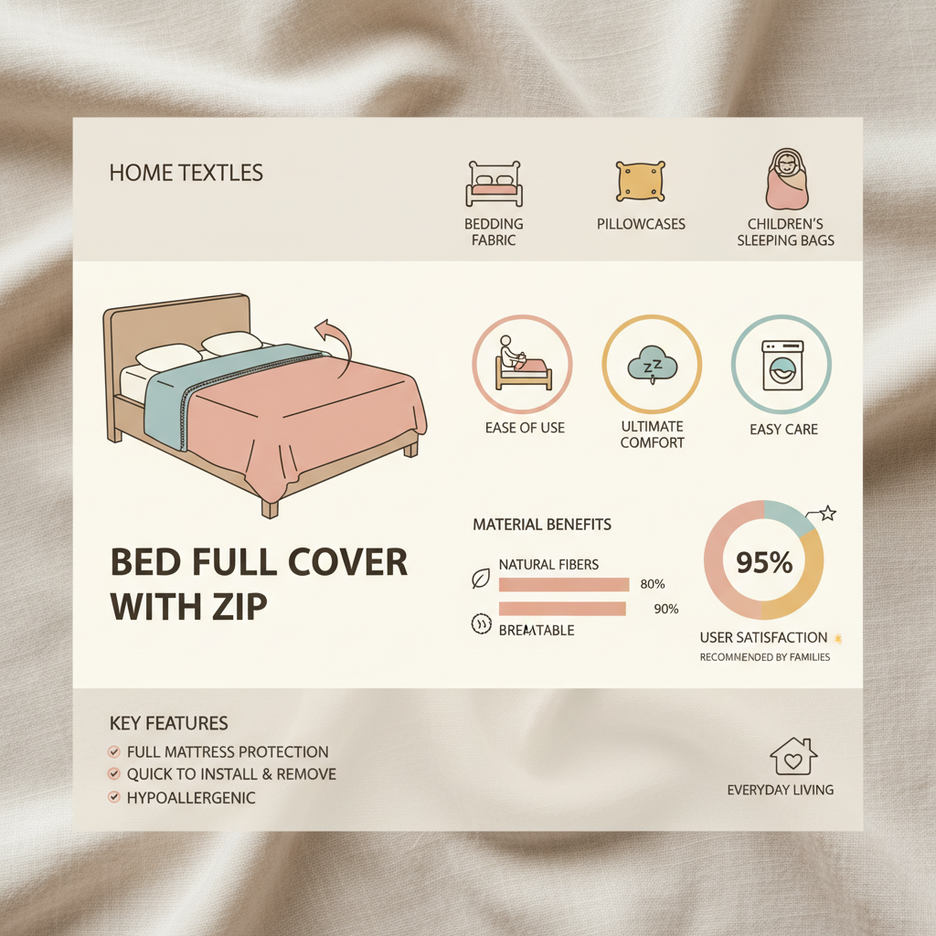 Complete Protection with a Bed Full Cover with Zip for Healthier Sleep
