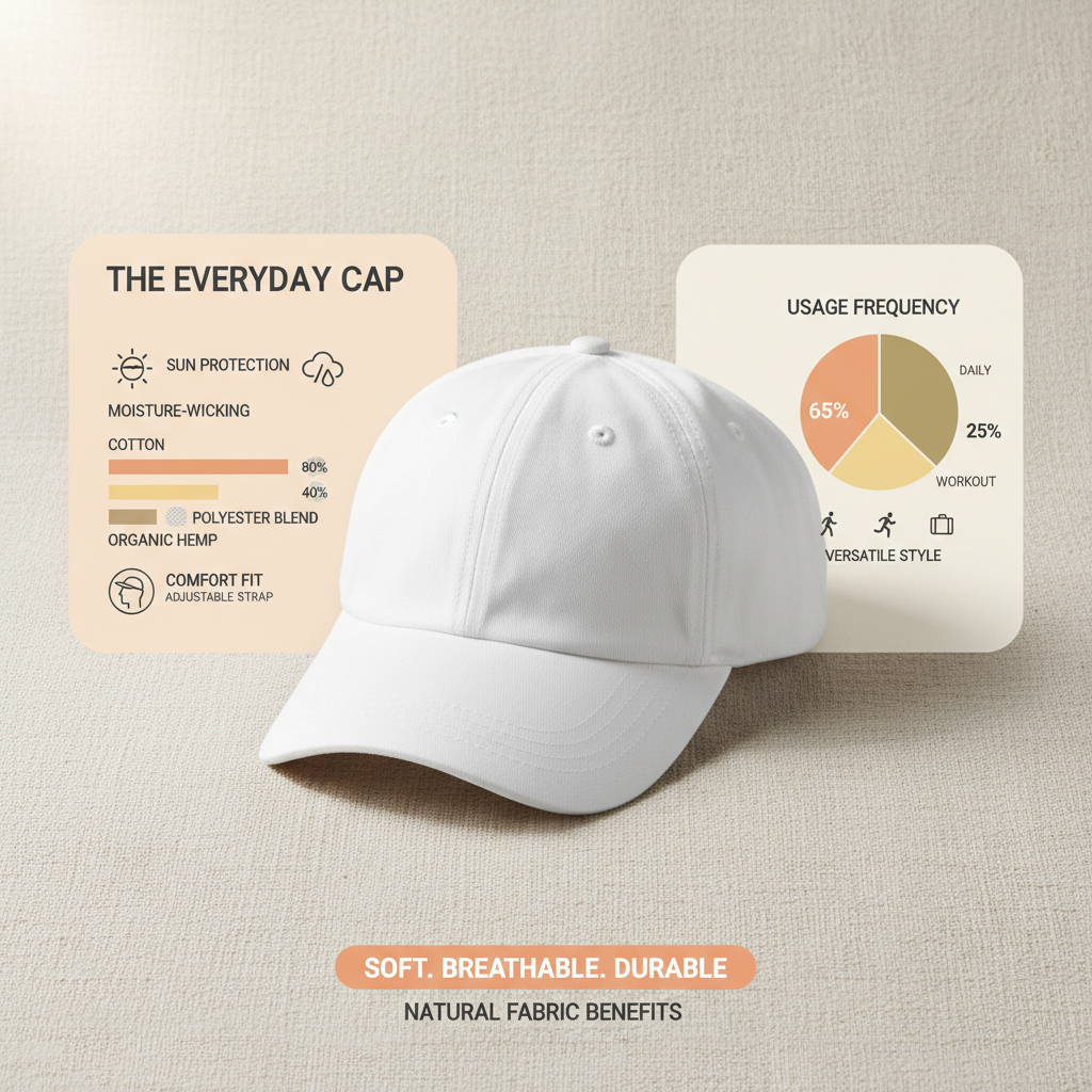 The Versatile Appeal of the White Baseball Cap A Complete Guide
