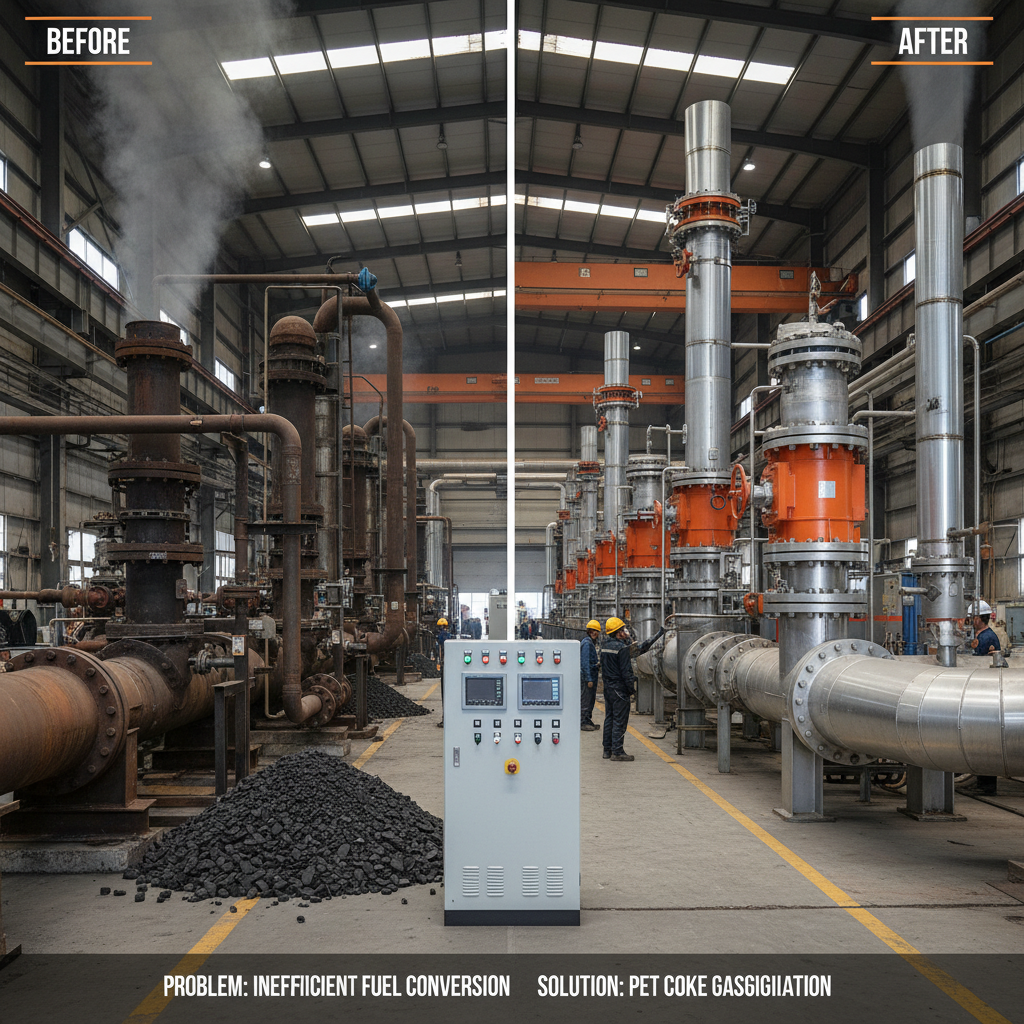 Advancements in Pet Coke Gasification for Sustainable Energy and Chemical Production