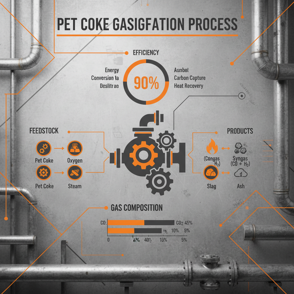 Advancements in Pet Coke Gasification for Sustainable Energy and Chemical Production