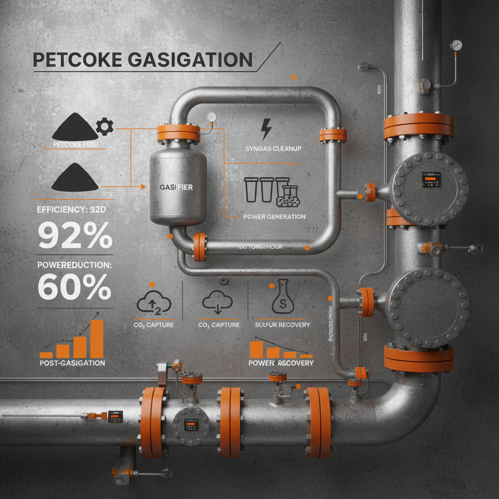 Advancements in Petcoke Gasification for Sustainable Energy Production