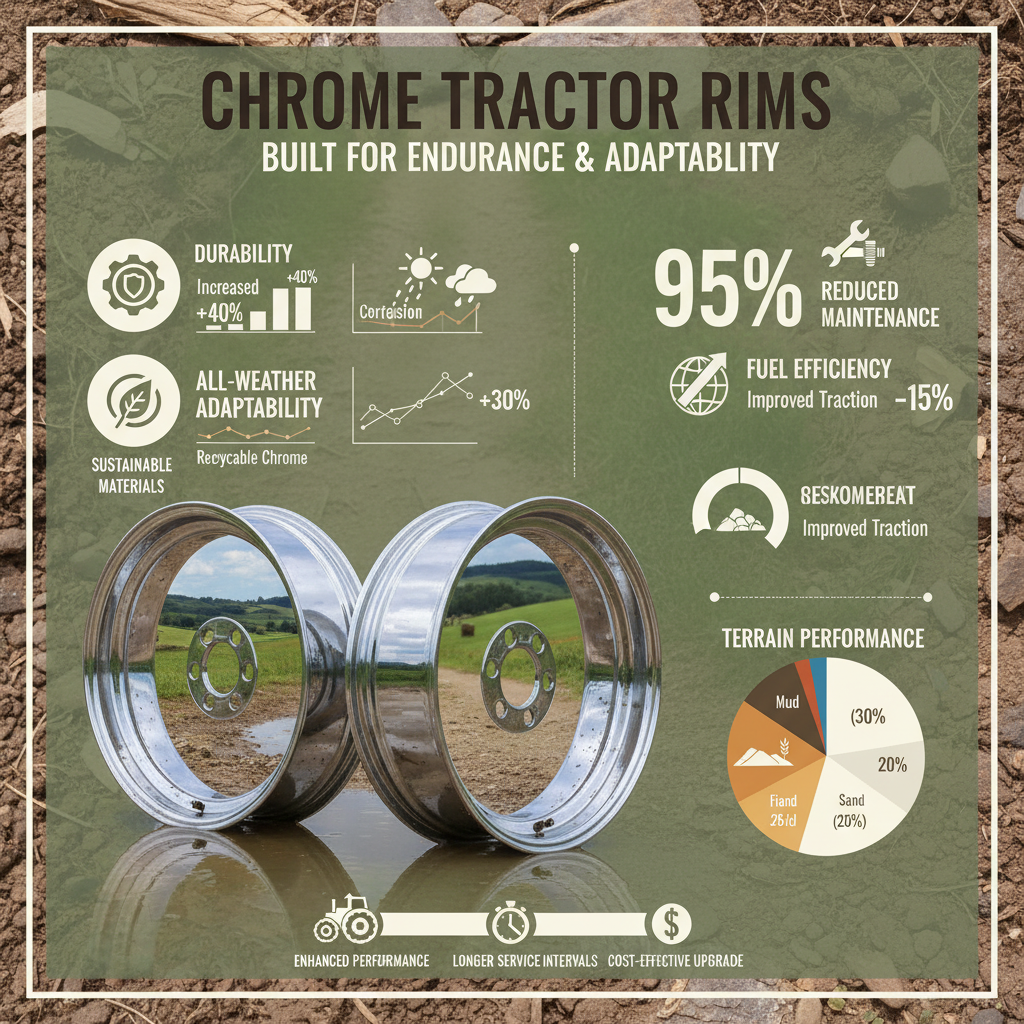 Upgrade Your Tractor with Durable and Stylish Chrome Tractor Rims