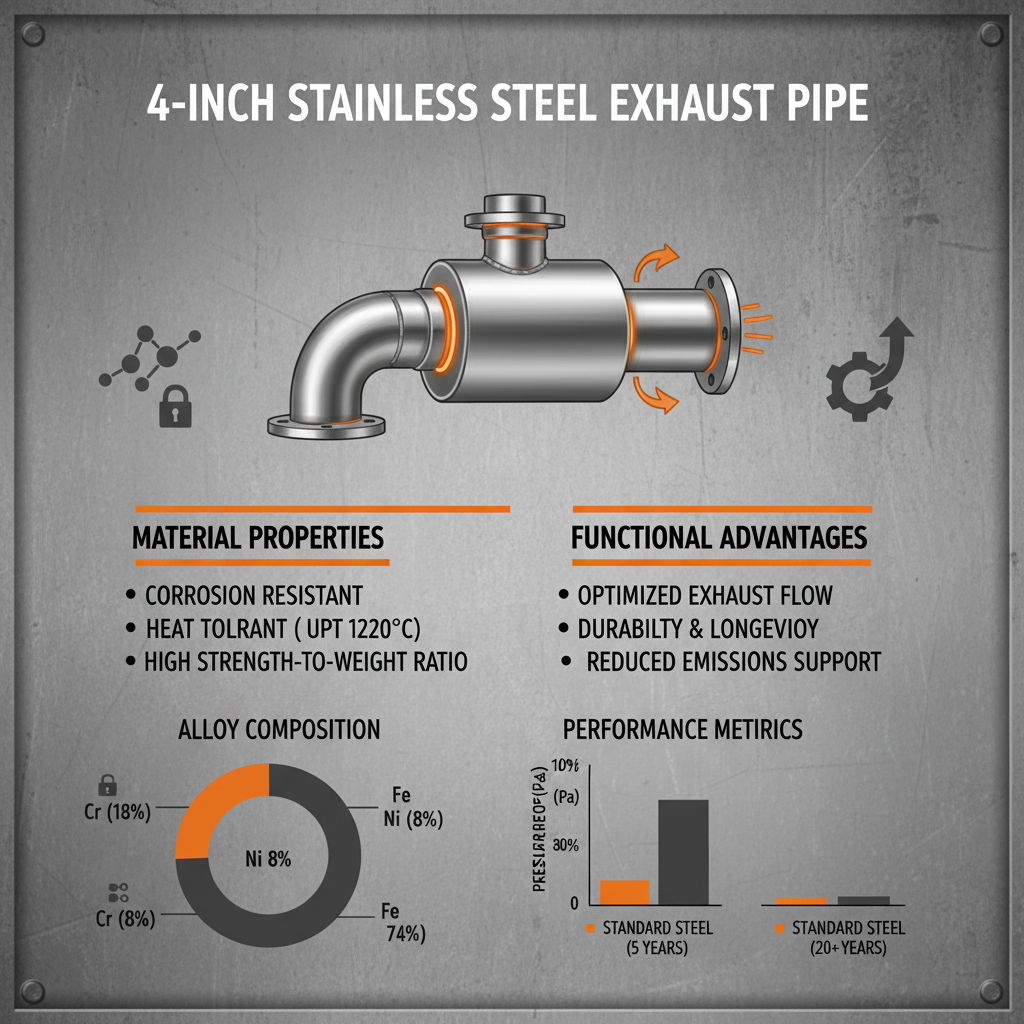Comprehensive Guide to Durable 4 Inch Stainless Steel Exhaust Pipe Systems
