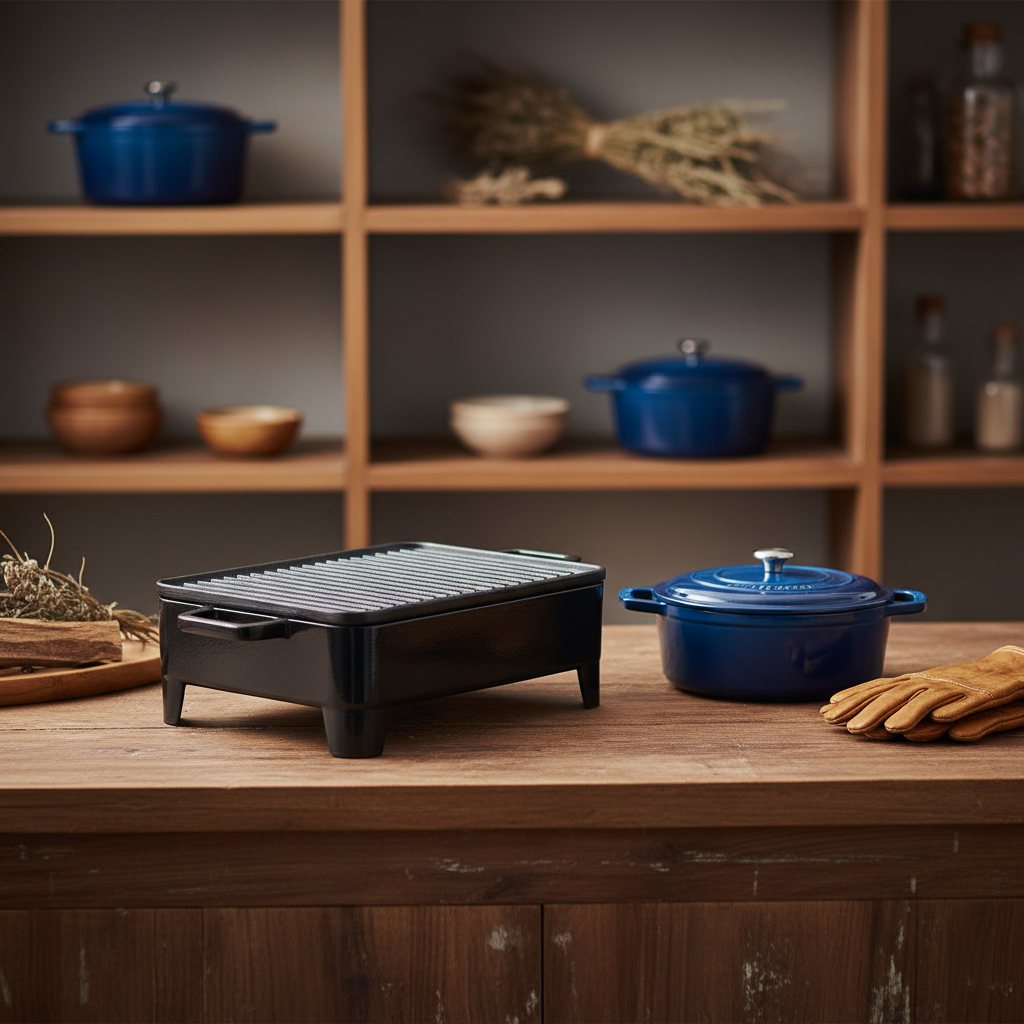 Enhance Your Outdoor Cooking with a Camping Grill Cast Iron