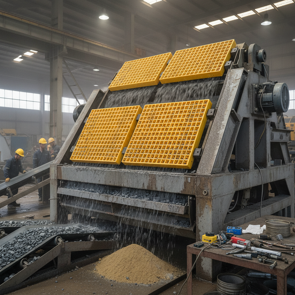 Optimizing Industrial Filtration with Durable Polyurethane Screen Panels