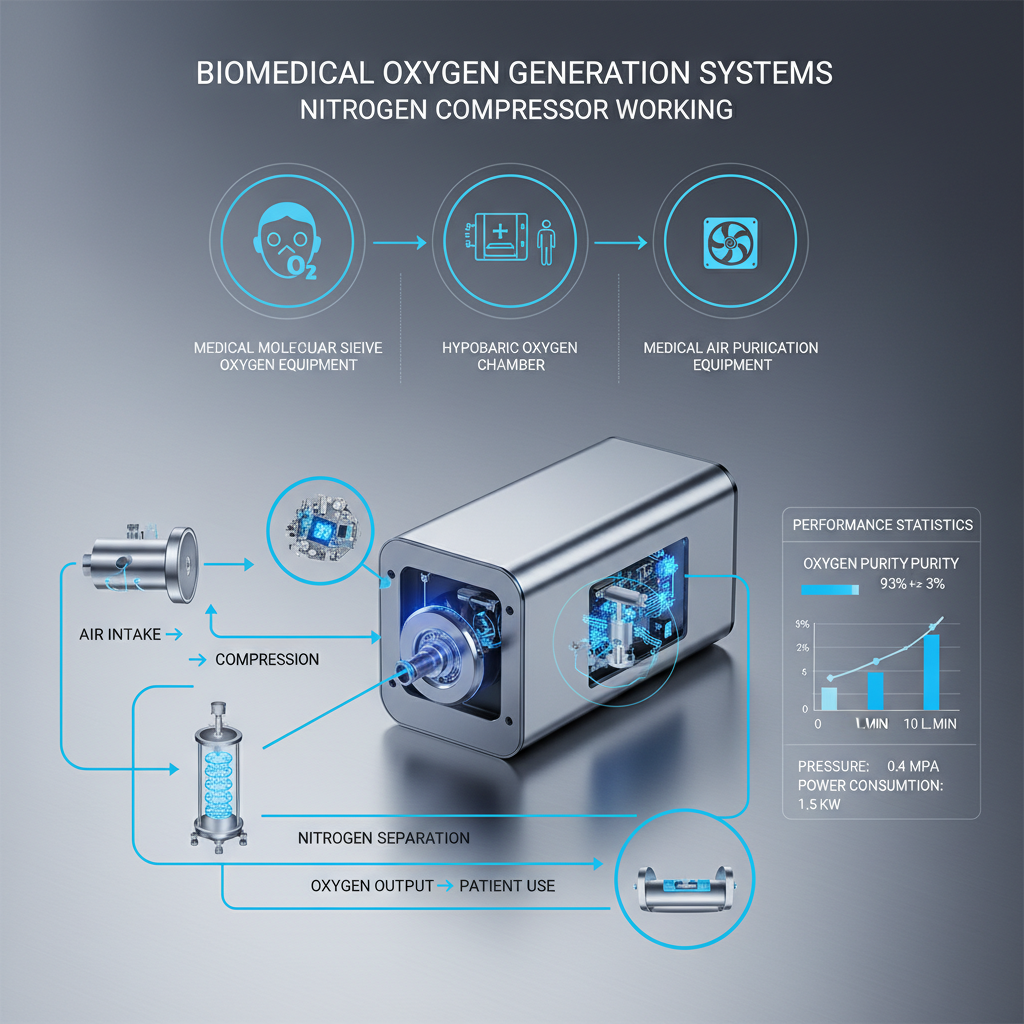 nitrogen compressor working