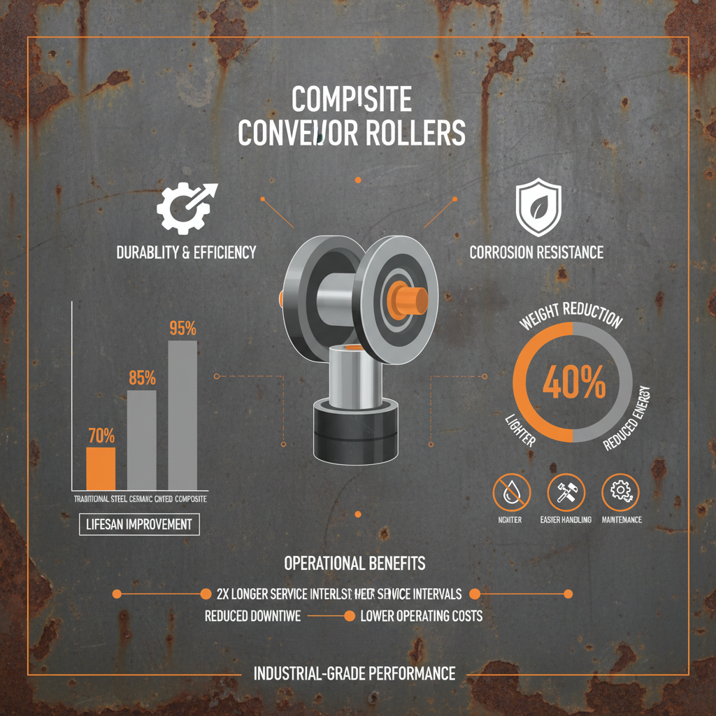 composite conveyor rollers