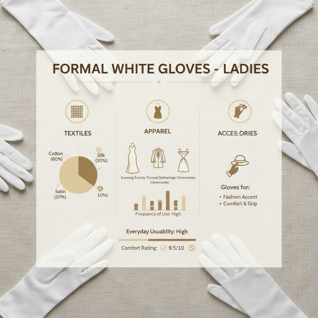formal white gloves ladies