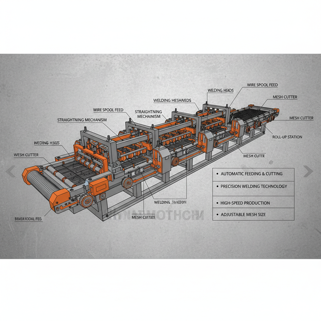 China Automatic Wire Mesh Machine