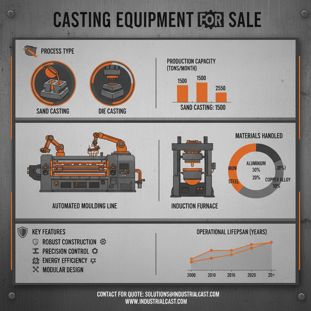Comprehensive Guide to Purchasing High Quality Casting Equipment for Sale