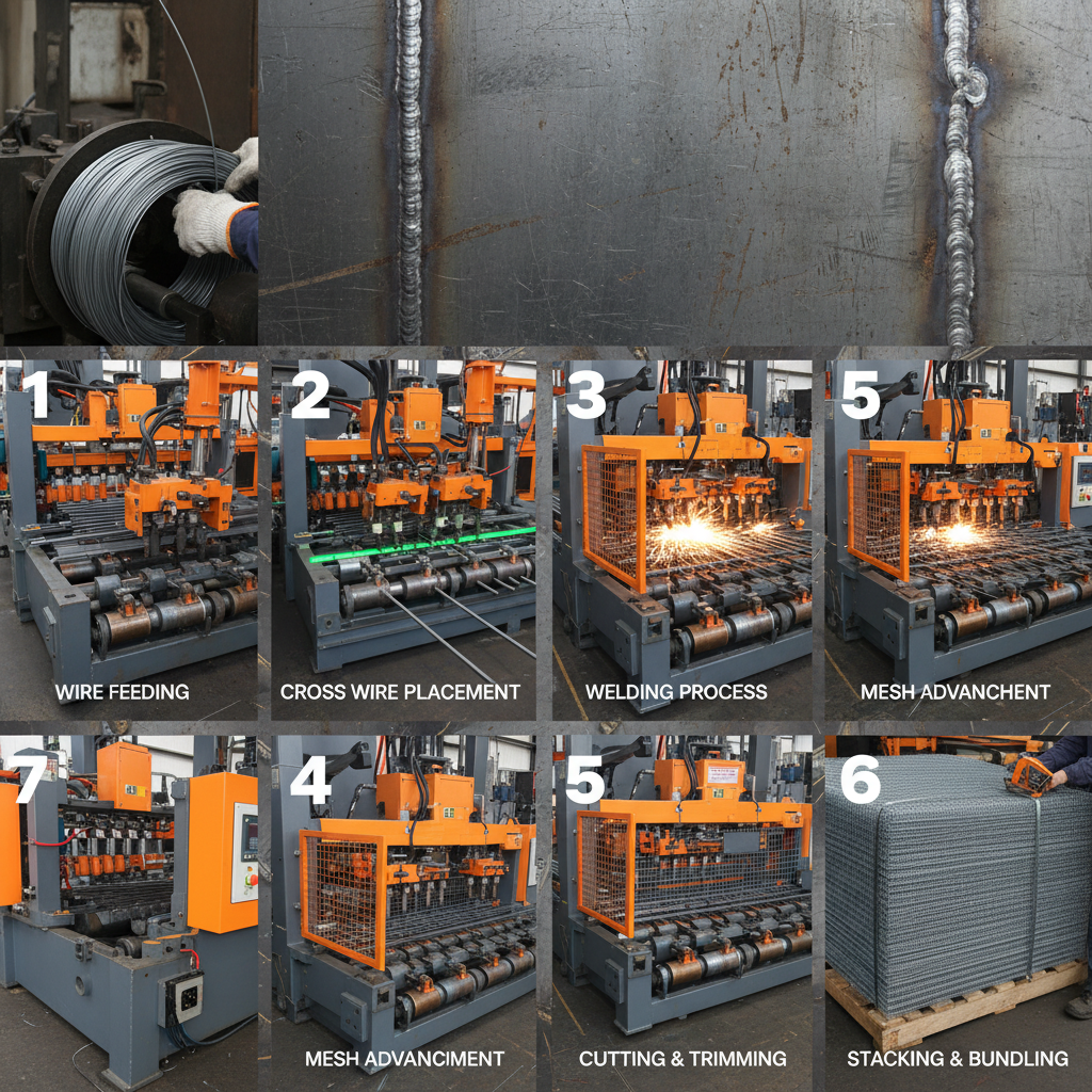 fence mesh welding machine