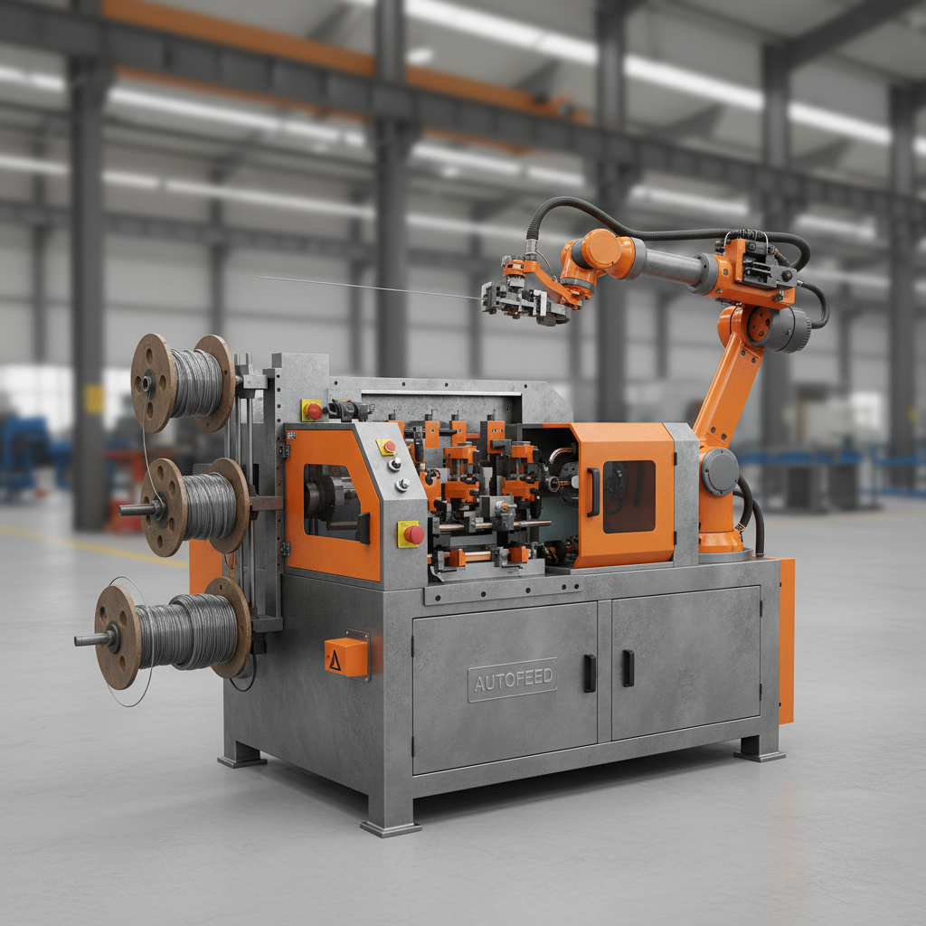 automatic wire feeding machine