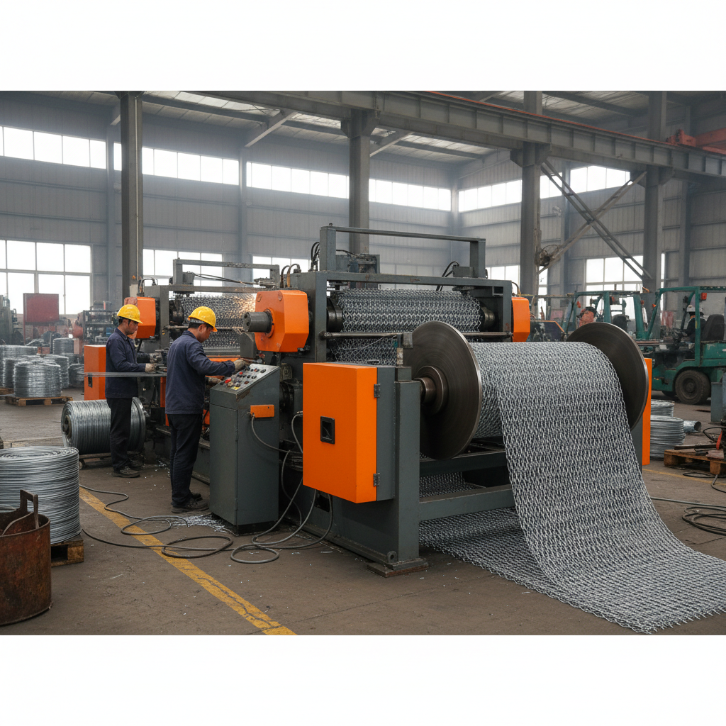 fence wire netting machine