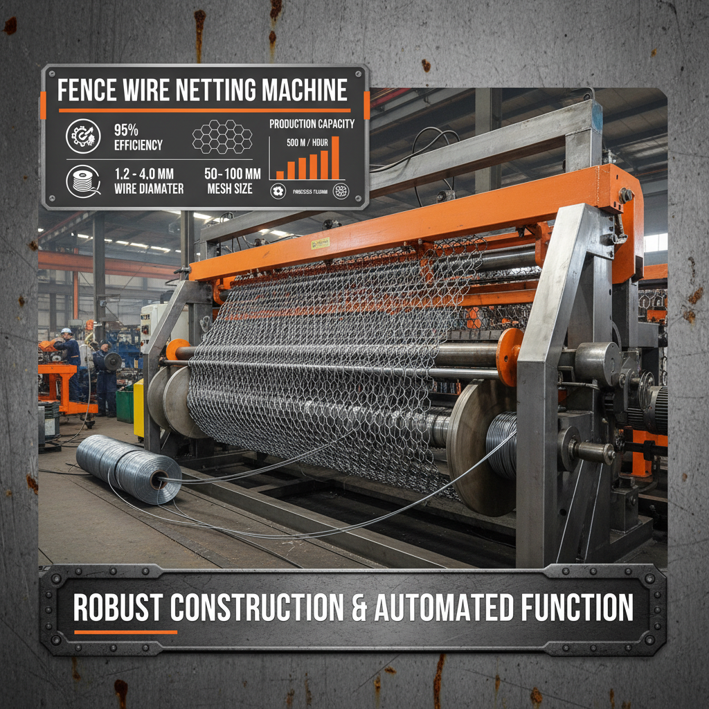 fence wire netting machine