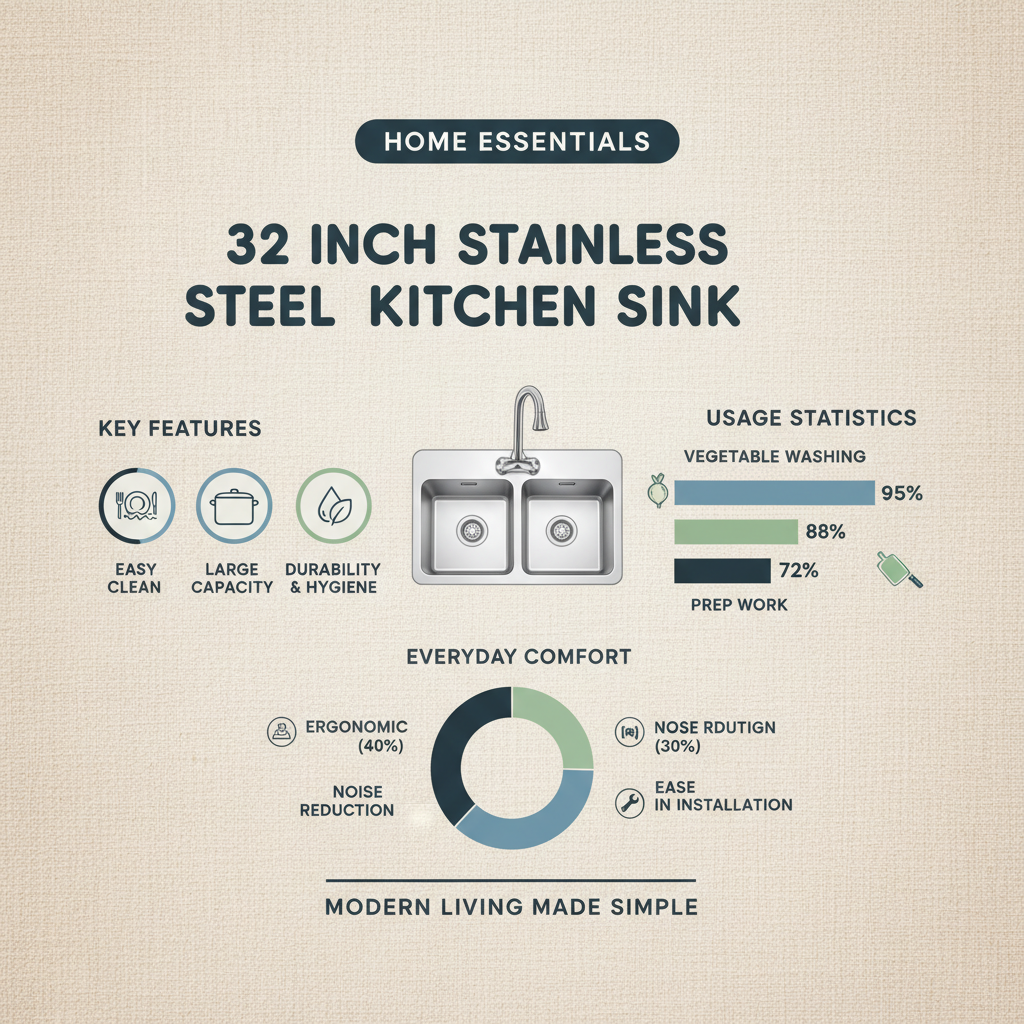 32 inch sink