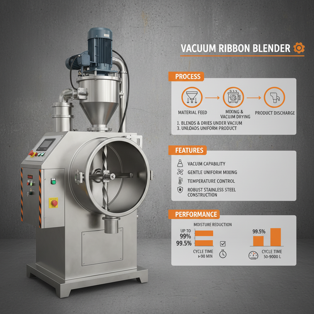 Comprehensive Guide to Vacuum Ribbon Blender Operation and Applications