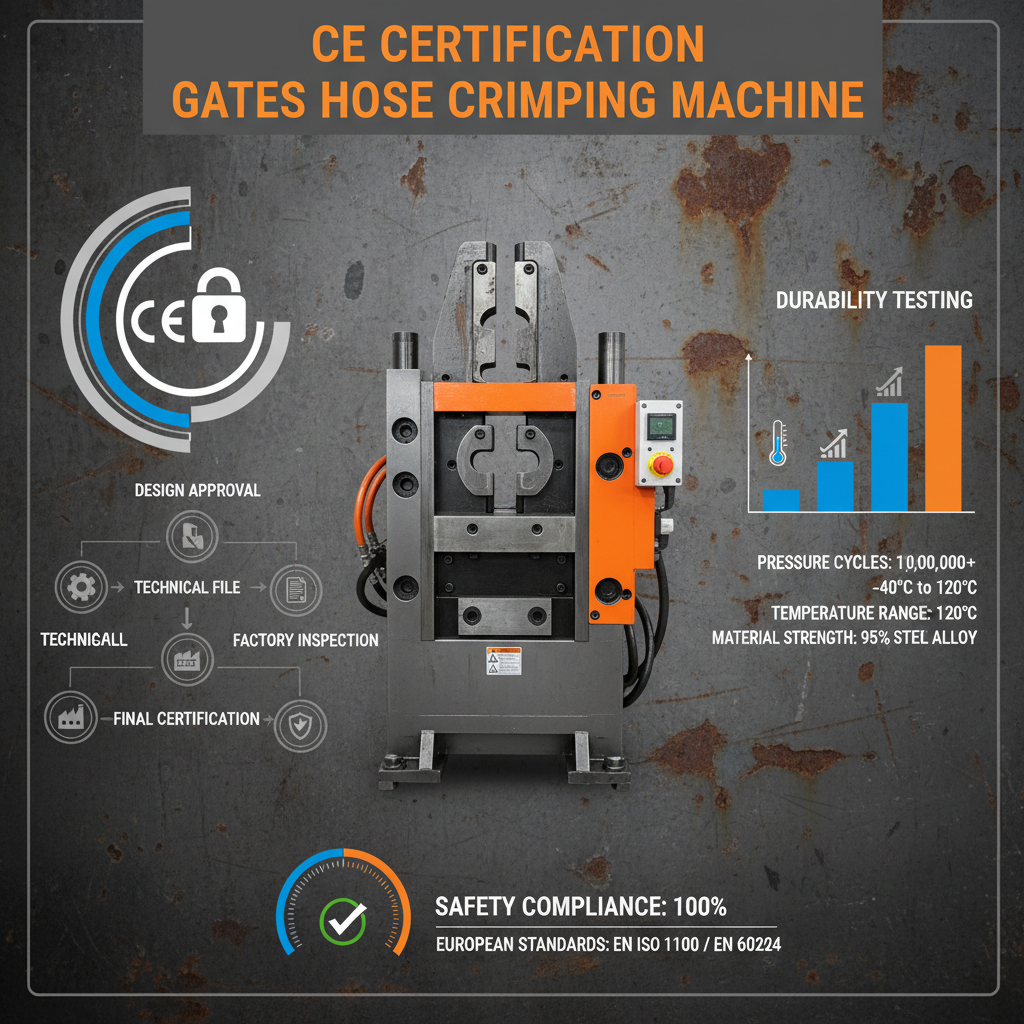 CE Certification gates hose crimping machine