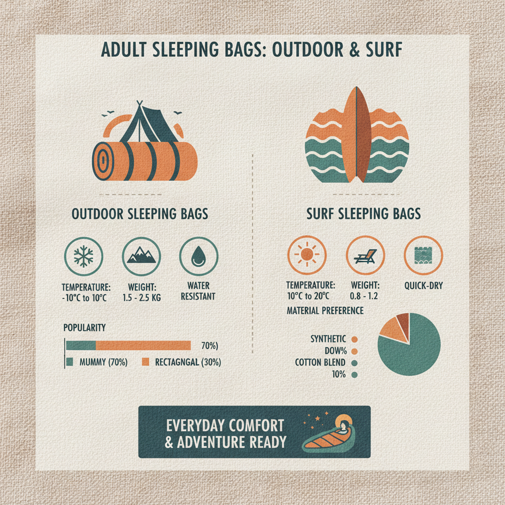 Choosing the Right Sleeping Bag Adult for Comfortable Outdoor Adventures