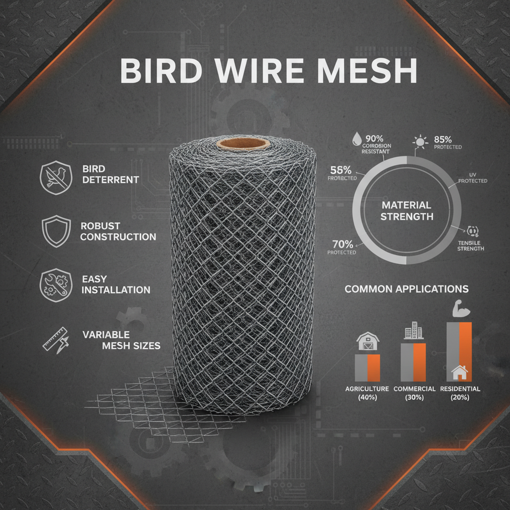 Exploring the Versatility and Growing Demand for Bird Wire Mesh Solutions